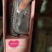 NWT-JUICY COUTURE FAUX FUR MINI TOTE & SPARKLY BARREL COIN PURSE SET