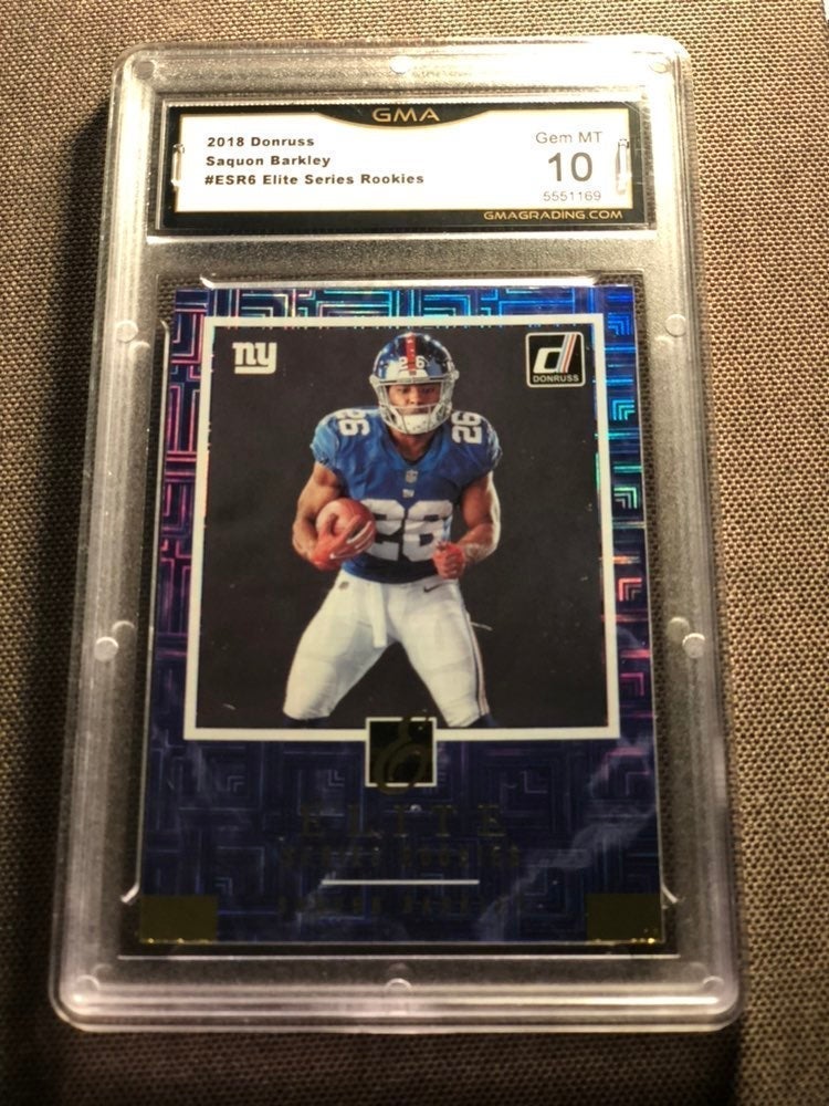 Saquon barkley graded 10 Rookie