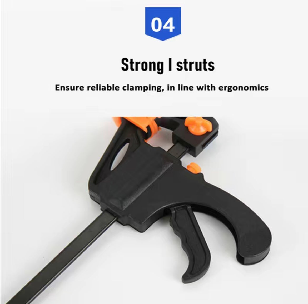 Woodworking clamps.