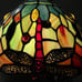 Tiffany Style Dragonfly Lamp VTG Stunning