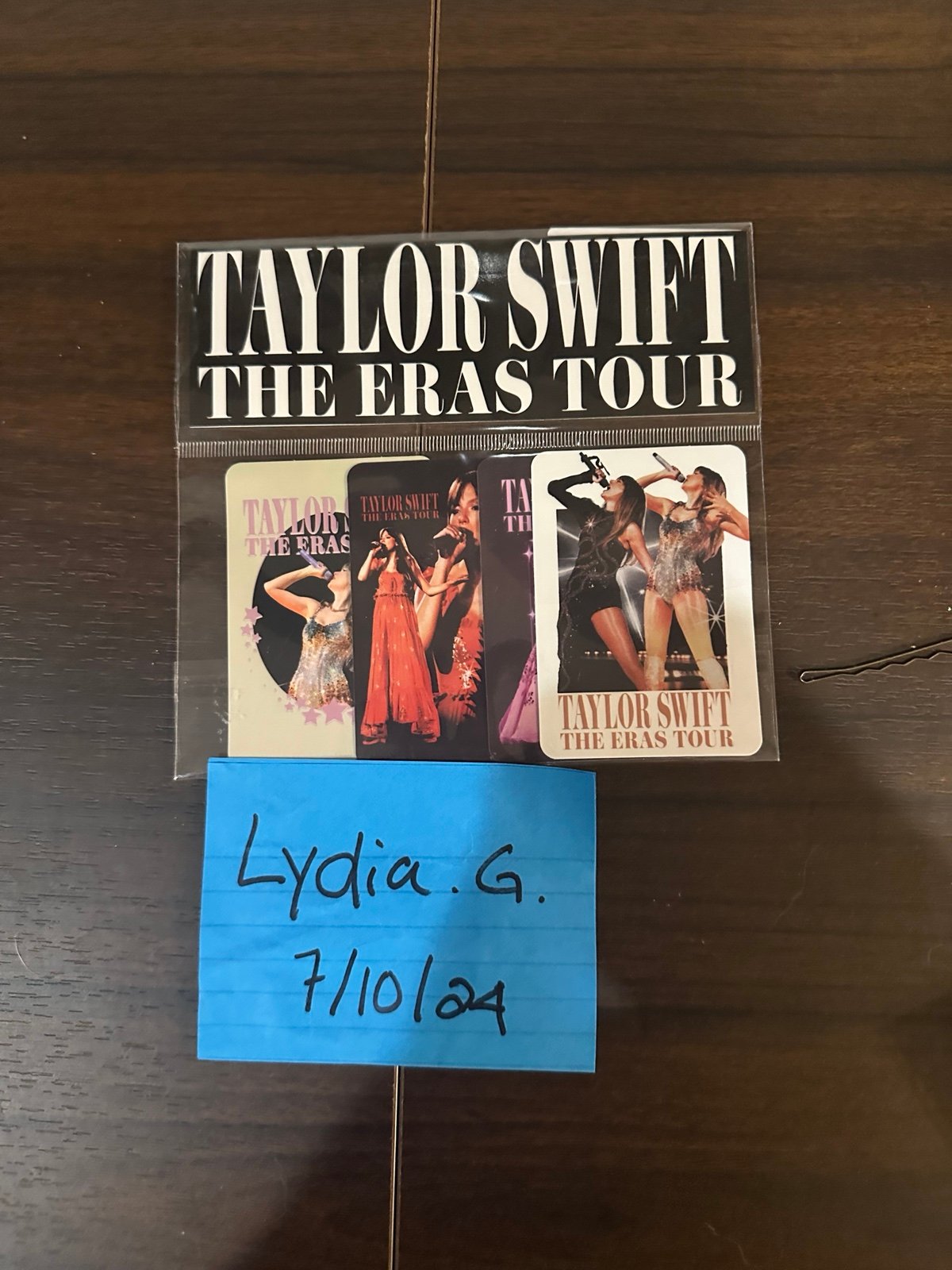 Taylor Swift Eras Tour Items Pins and Stickers