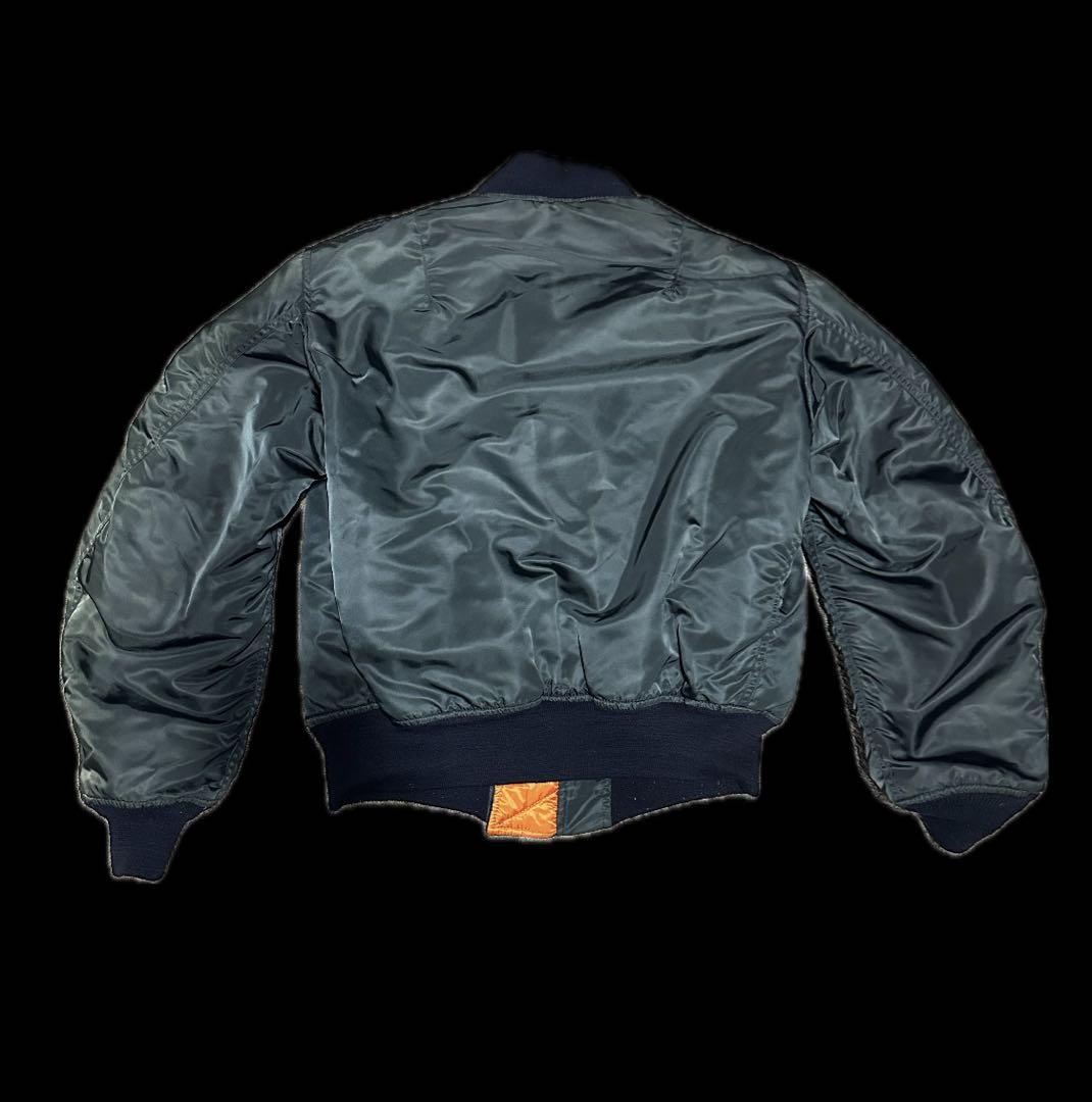 90s USA製 schott ショット MA-1 グリーン　オレンジ ma1 90s USA Made Schott MA-1 Green Orange ma1 Military