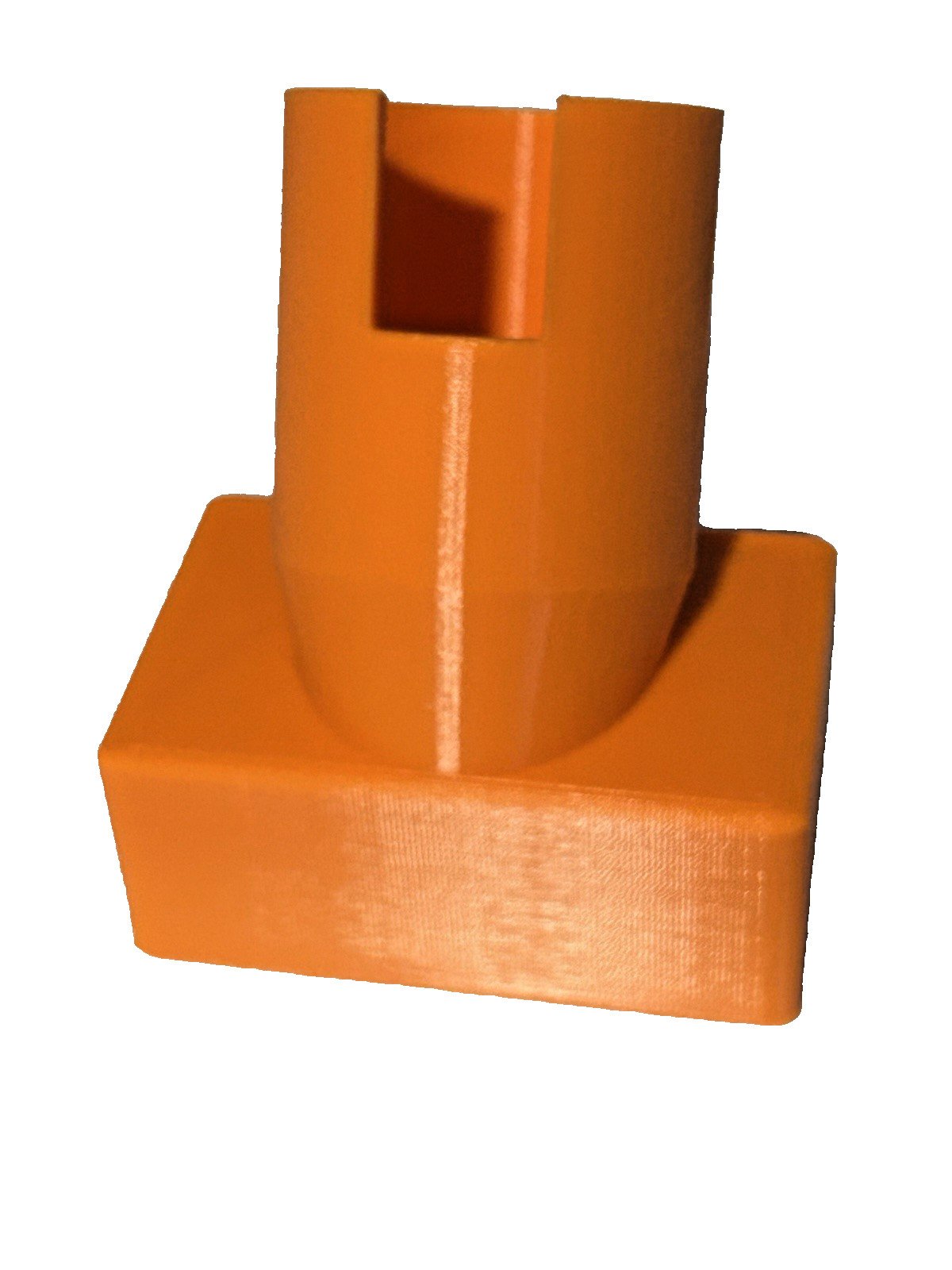 ThermoWorks Billows Fan Adapter for Oklahoma Joe Bronco Drum Smoker Orange