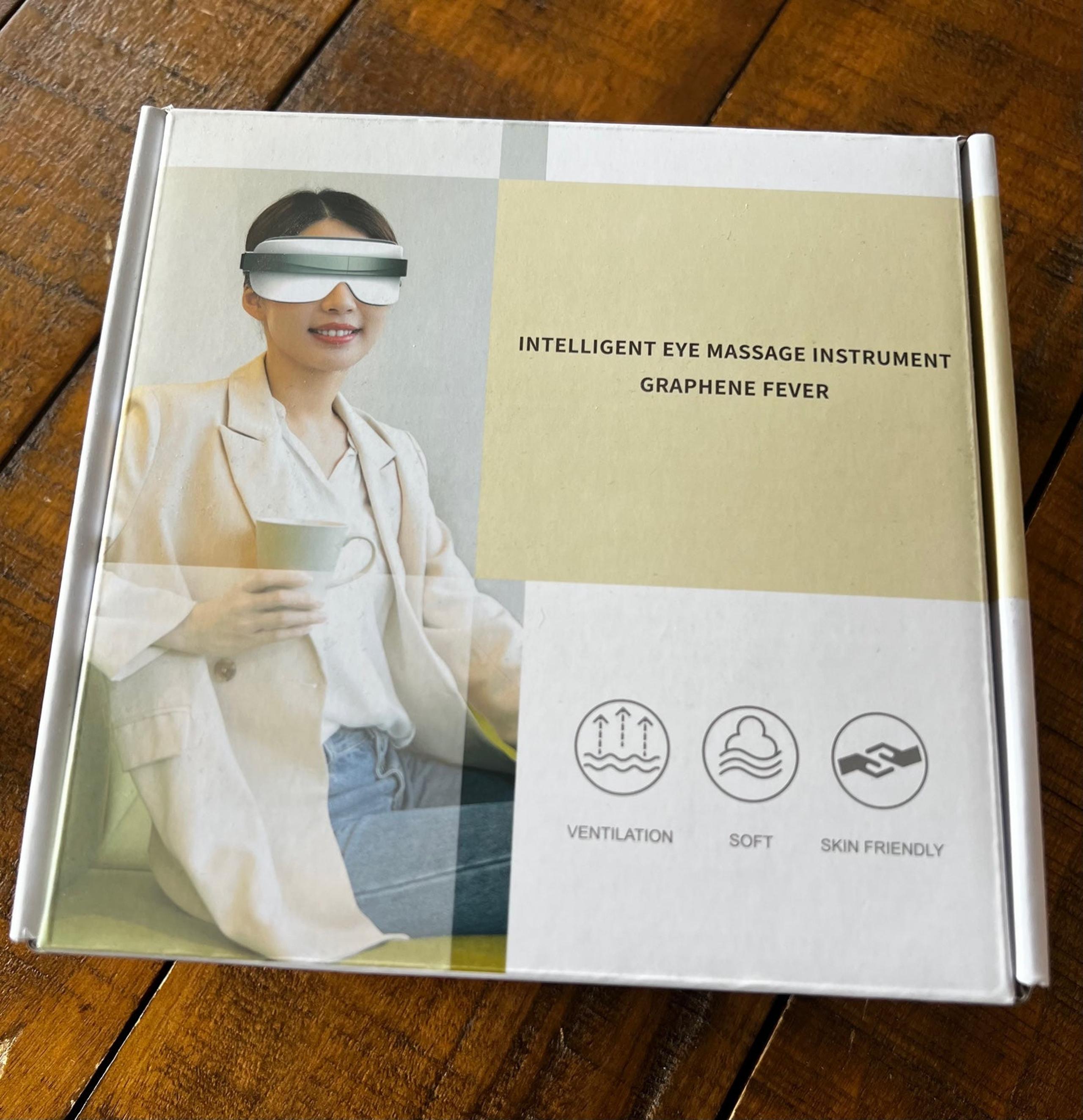 Eye massage instrument