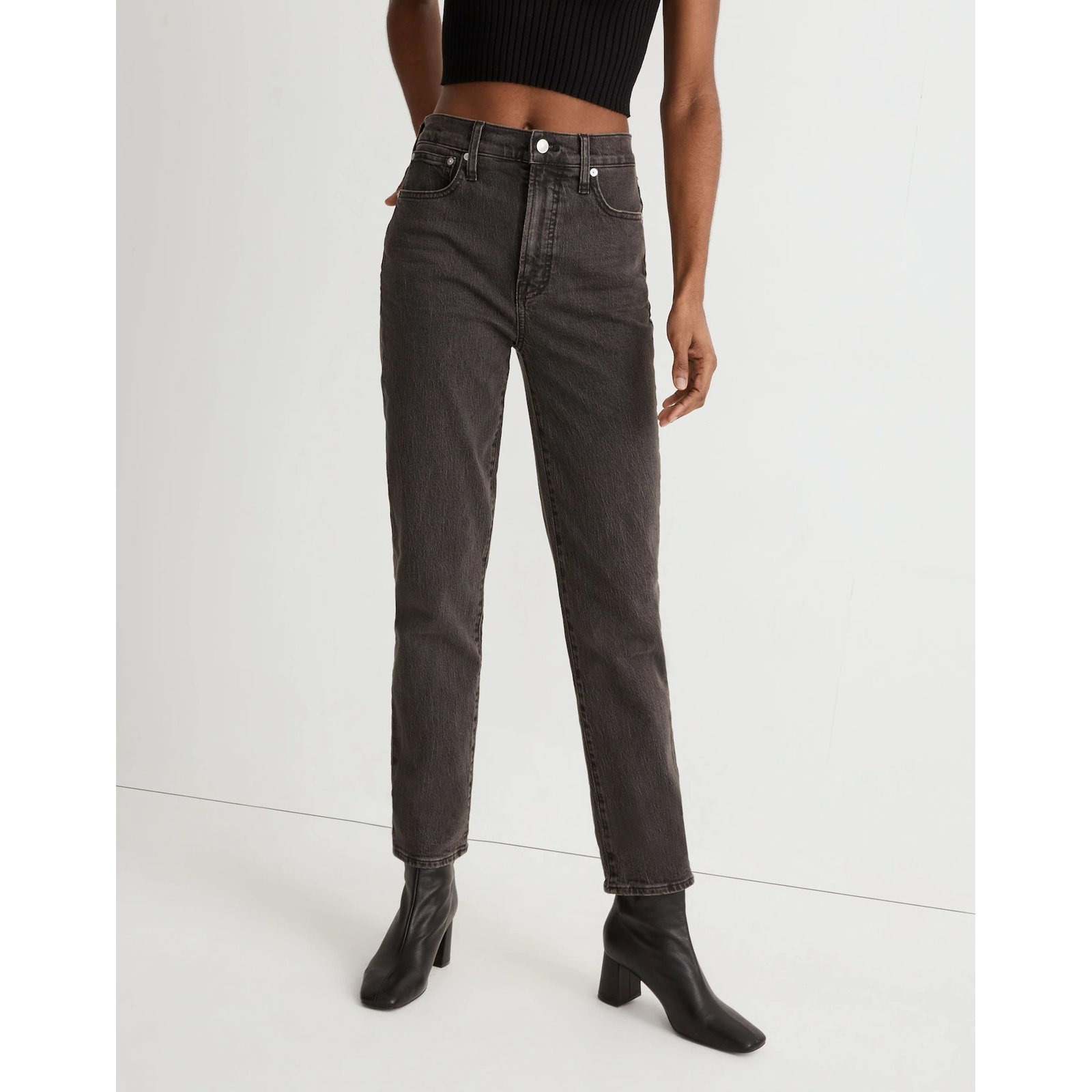Madewell Women's Black The Perfect Vintage Jeans Size 27 Classic