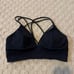 Lululemon Black Pushing Limits Bra