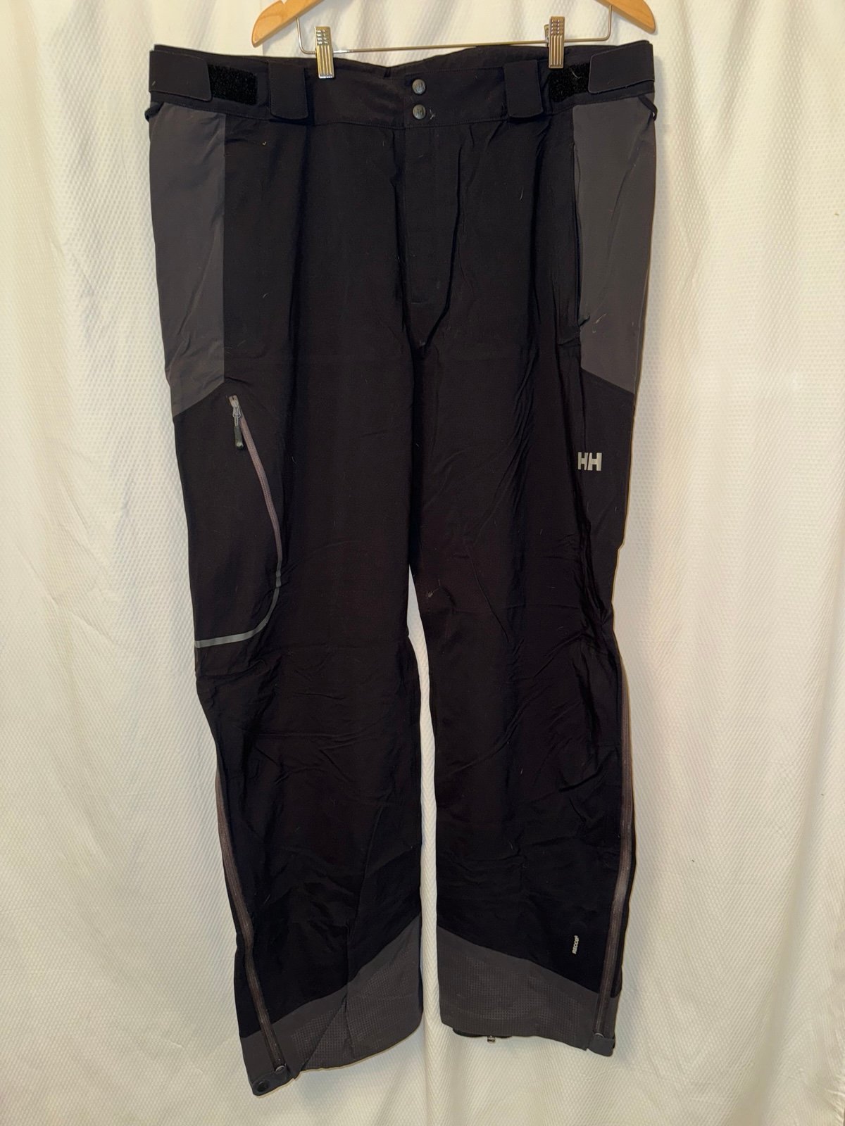 Helly Hansen Tech Pro Recco Men’s Black Shell Waterproof Snowboard Ski Pants XXL