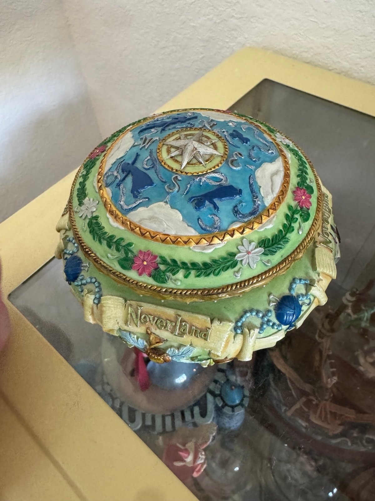 Peter Pan and tinkerbell jewelry box