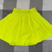 Lululemon Court Rival Perforated HR Skirt Beautiful Highlight Yellow Rare Size 2