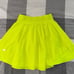 Lululemon Court Rival Perforated HR Skirt Beautiful Highlight Yellow Rare Size 2