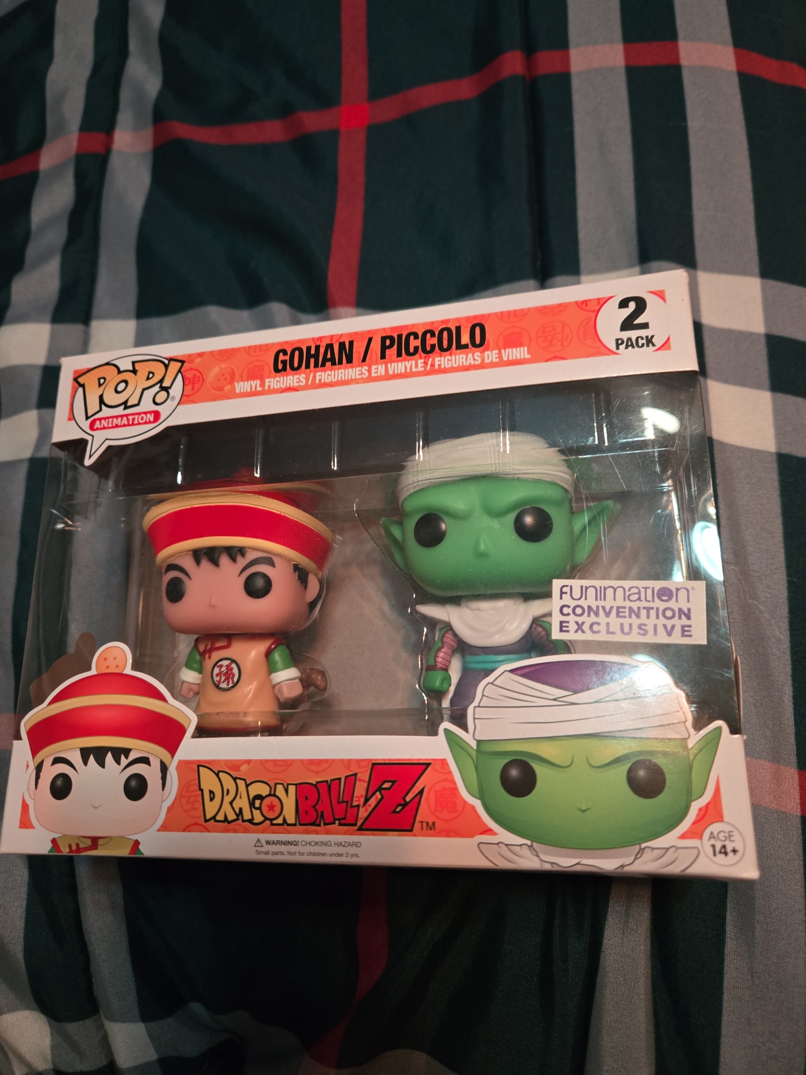 Funko pop Dragonball Z 2 pack Gohan/Piccolo