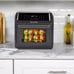 Oven sue la table 16Qt stainless n black air fryer