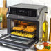 Oven sue la table 16Qt stainless n black air fryer