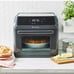 Oven sue la table 16Qt stainless n black air fryer