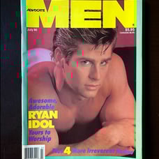ADVOCATE MEN July 1990 Superstar RYAN IDOL Dany Brown MATTHEW WINDSOR gay