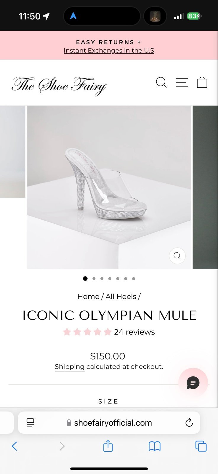 The shoe fairy Heels