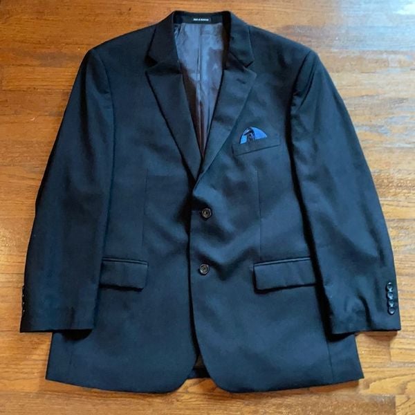 Pronto Uomo Dark Charcoal Suit Jacket