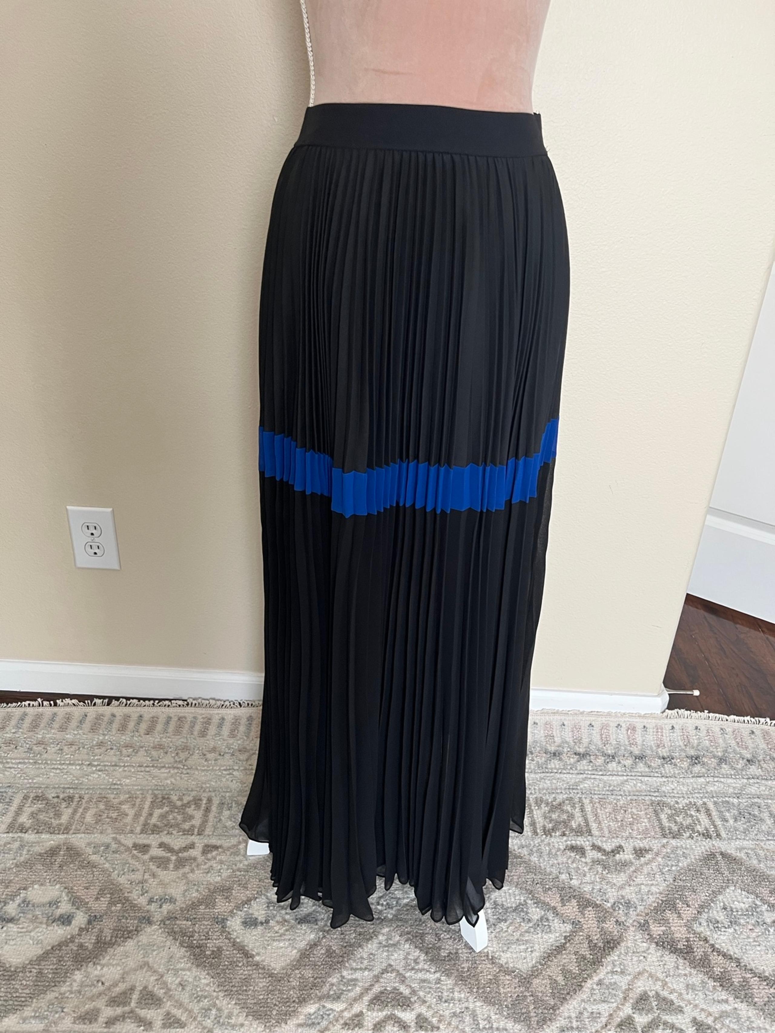 BCBGMAXAZRIA Maxi Pleated Skirt