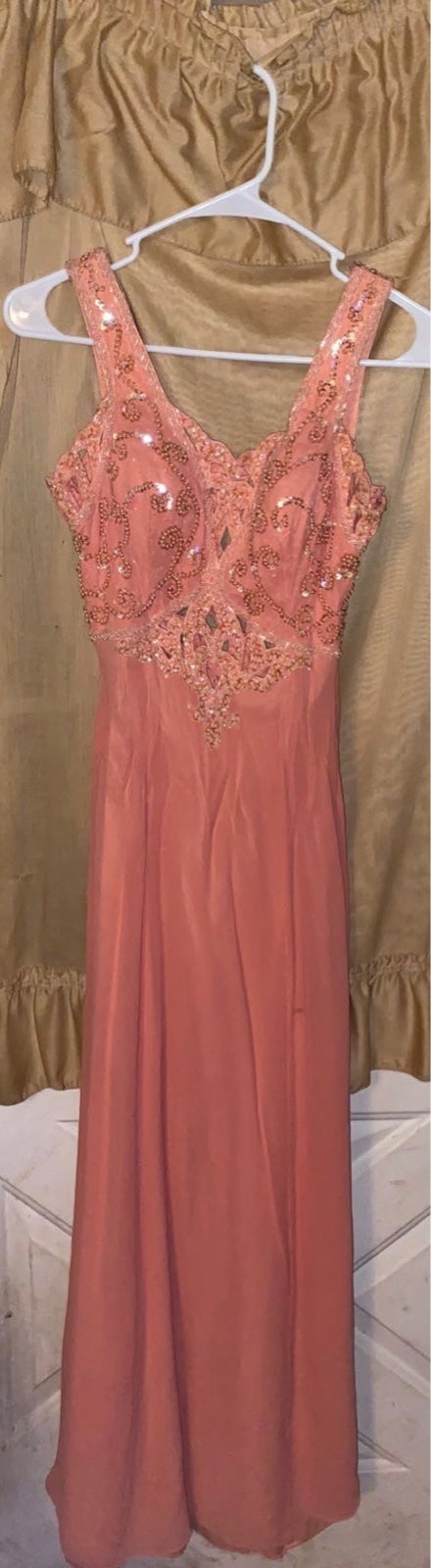 Pink prom dress