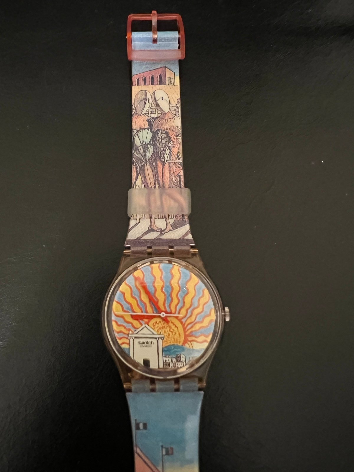 1993 Vintage Swatch 'Il Poeta', GP107 New, Never Worn