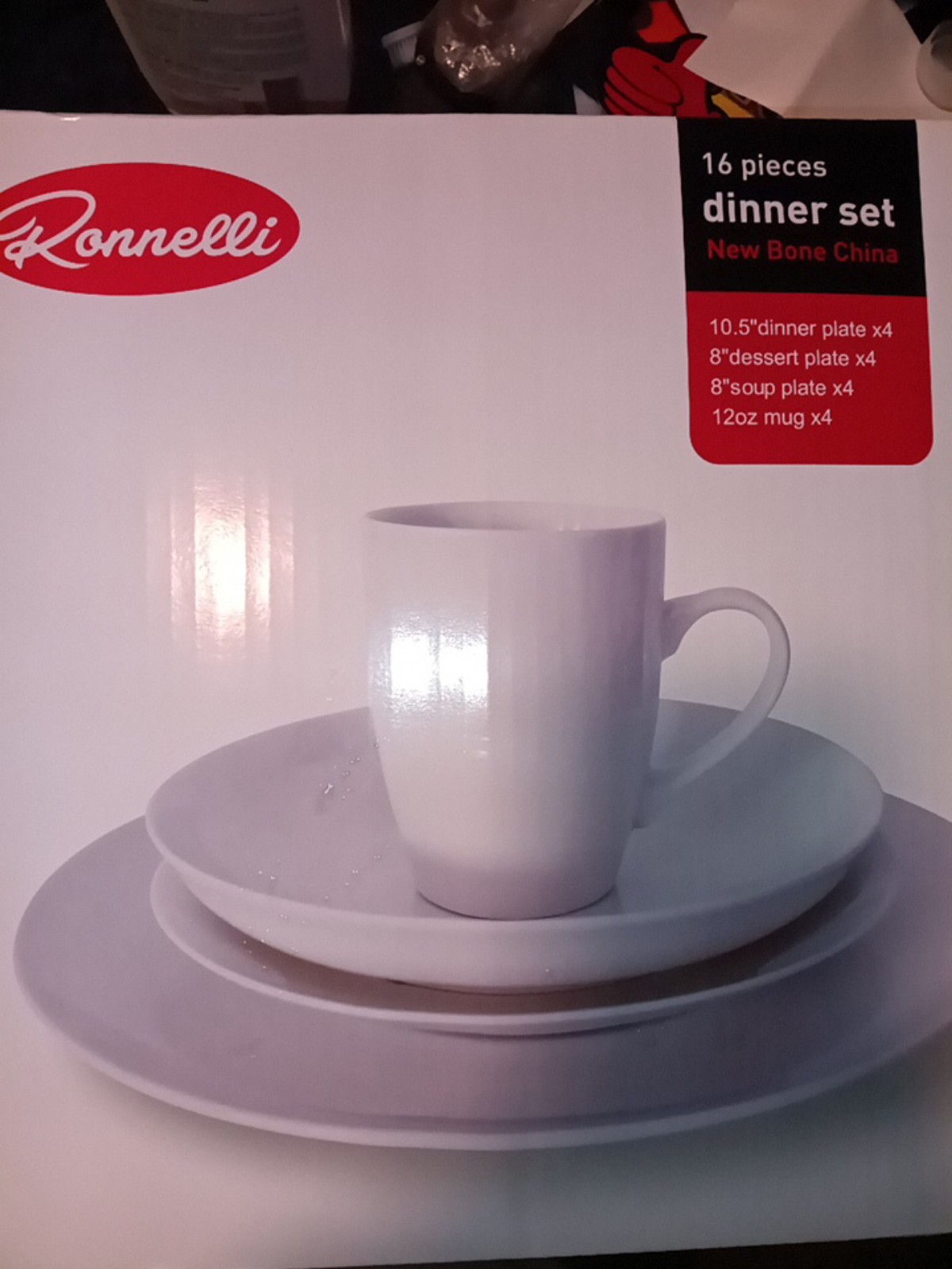 SKU: 01350 Ronnelli 16Pc. Dinnerware Set