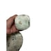 Native American Stone Art Etching Chief Stand Signed Langtwait Shapes Of Clay