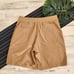 Athleta Brooklyn Bermuda Shorts Tan Beige Size 12