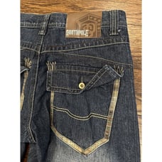 Vintage Baggy Southpole Blue Hip Hop Y2K Jeans Men Size 34 Skater