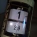 Rare Vintage West German PLATO Flip Clock Fair cond.