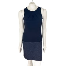 IBEX Sierra Vista Merino Wool Drop Waist Dress WOMEN'S XS