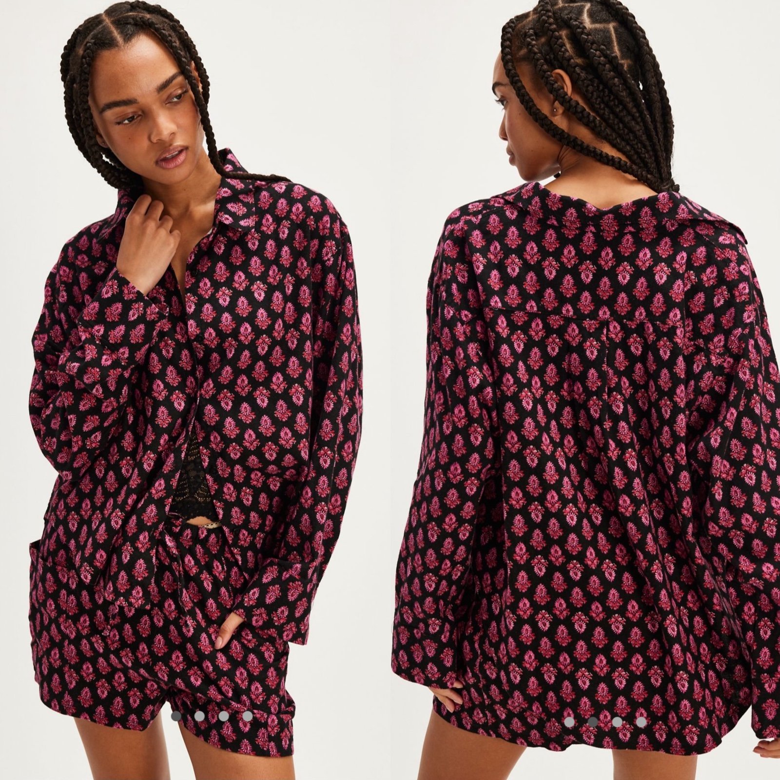 Free people Flannel Play Date Set