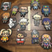 Danganronpa sprite pearler bead figures