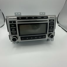 Audio Equipment Radio AM-FM-stereo-CD-MP3 Opt 9611P6 Fits 09 SANTA FE 949515