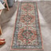 Boho Rug Runner 2x6, Non Slip Hallway Runner Rug Faux Wool Soft Fuzzy Rug, Washa