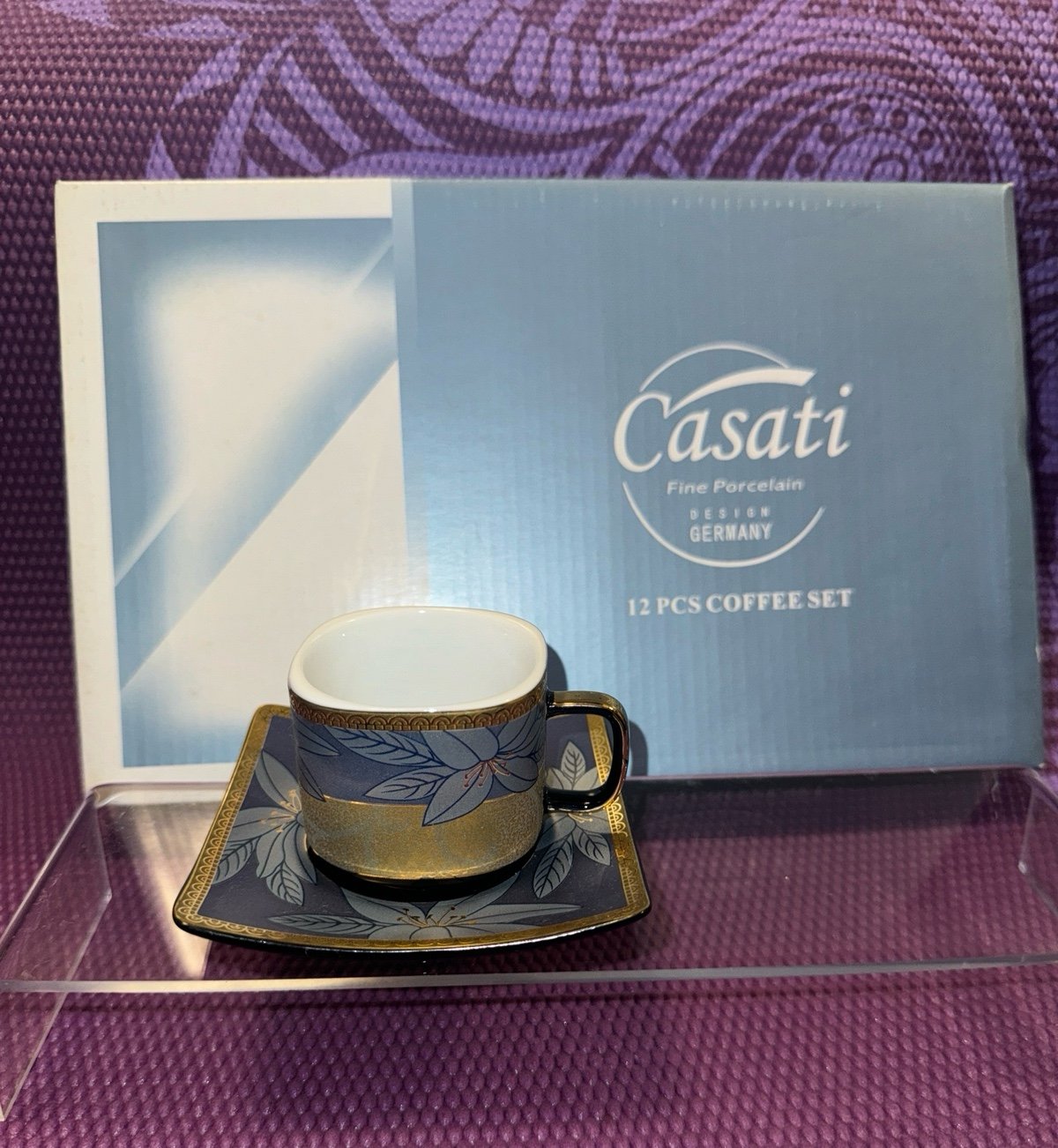 Casati Fine Procelain 12PCS Coffee Set - Germany Design -