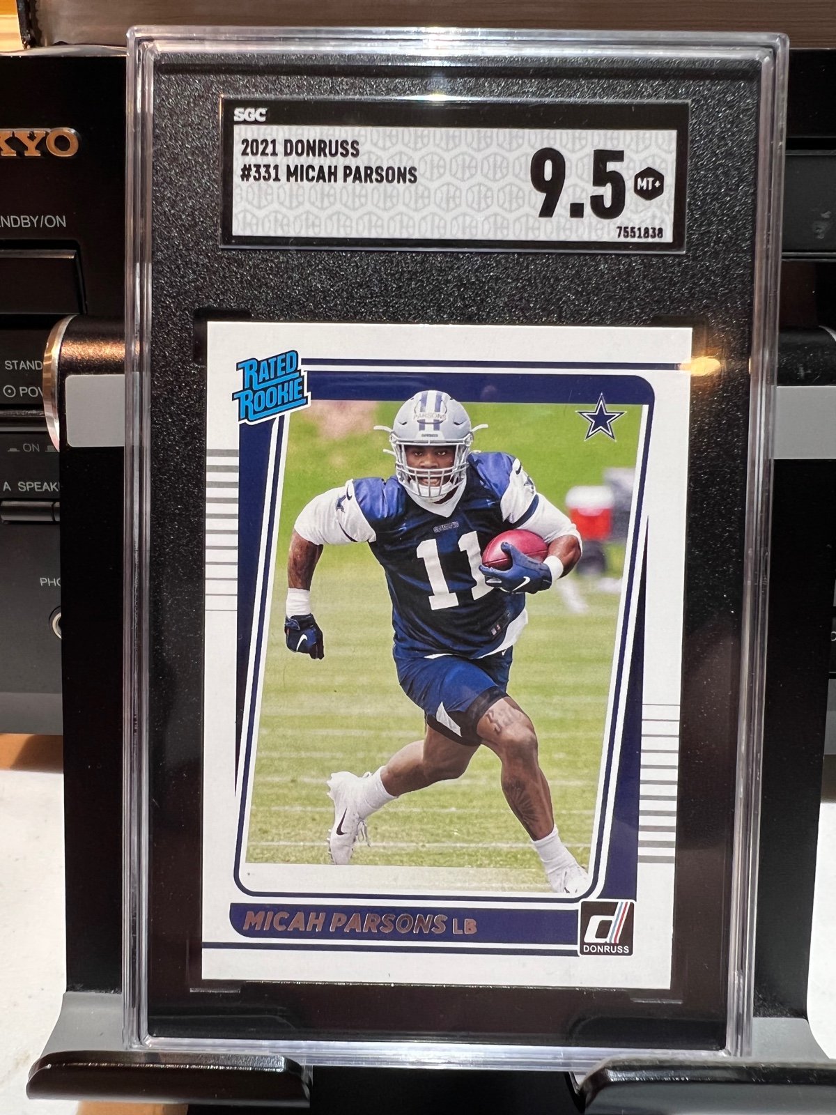Micah Parsons Rated Rookie SGC 9.5