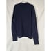 Vintage Polo Ralph Lauren Sweater Mens XL Navy Lambswool Knit Collared Pullover