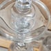 24% Lead Crystal Hand-Blown Glass Champagne Flutes - Pair - 6-Sided Stem