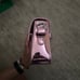 Brand new holographic metallic pink chrome shoulder purse with removable strap o