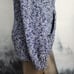 L.L. Bean Cotton Funnelneck Marled Blue Sweater | Women's Small