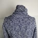 L.L. Bean Cotton Funnelneck Marled Blue Sweater | Women's Small