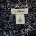 L.L. Bean Cotton Funnelneck Marled Blue Sweater | Women's Small