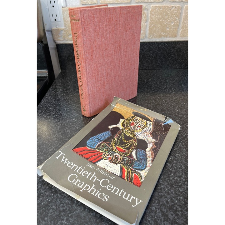 Twentieth Century Graphics by Jean Adhemar (1971-09-23) Hardcover Red Boards