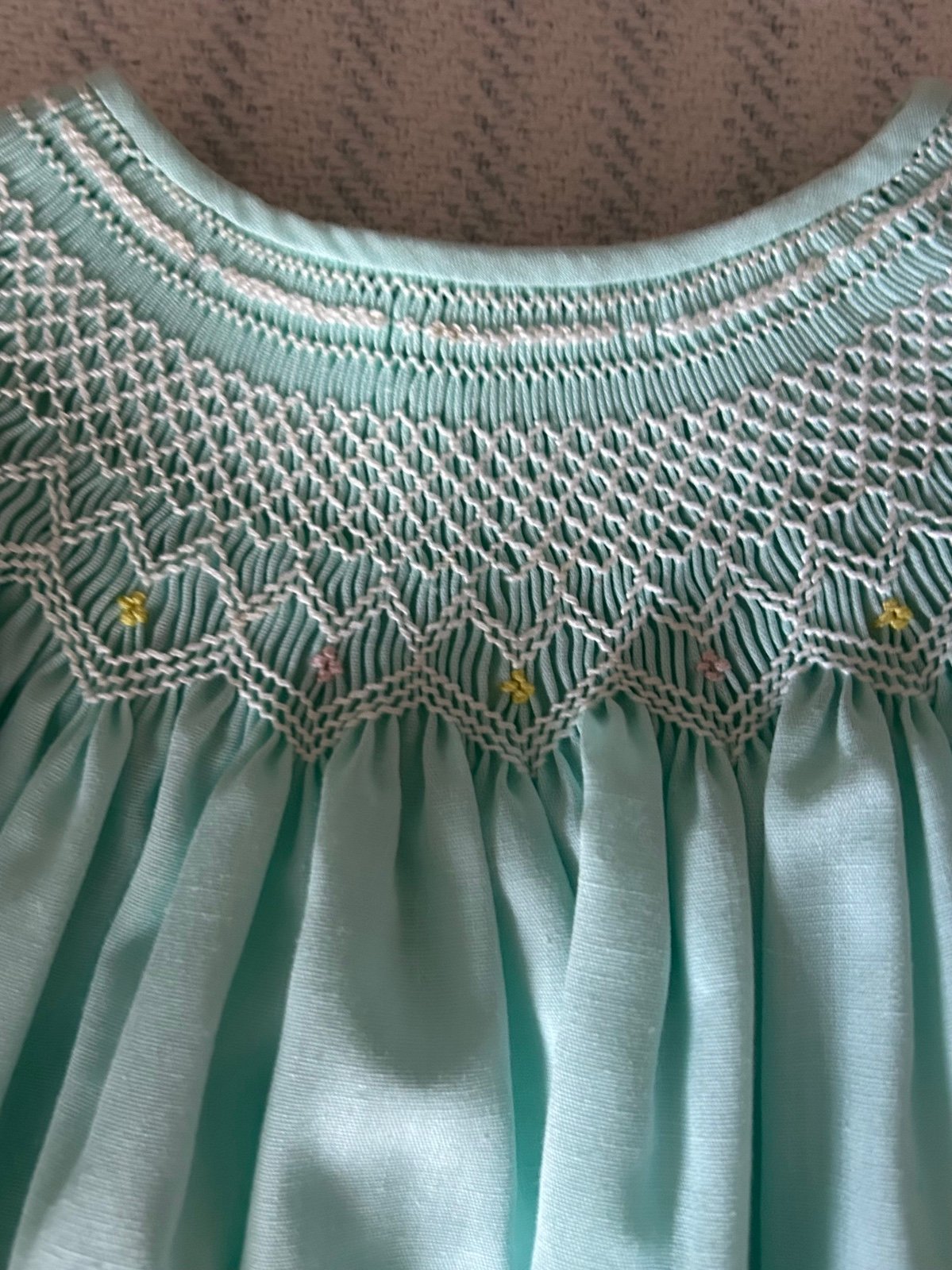 Vintage pin tuck dress