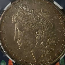 morgan Silver dollar