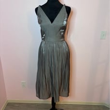 Women's Dress the Population Dress, Gray, Size S