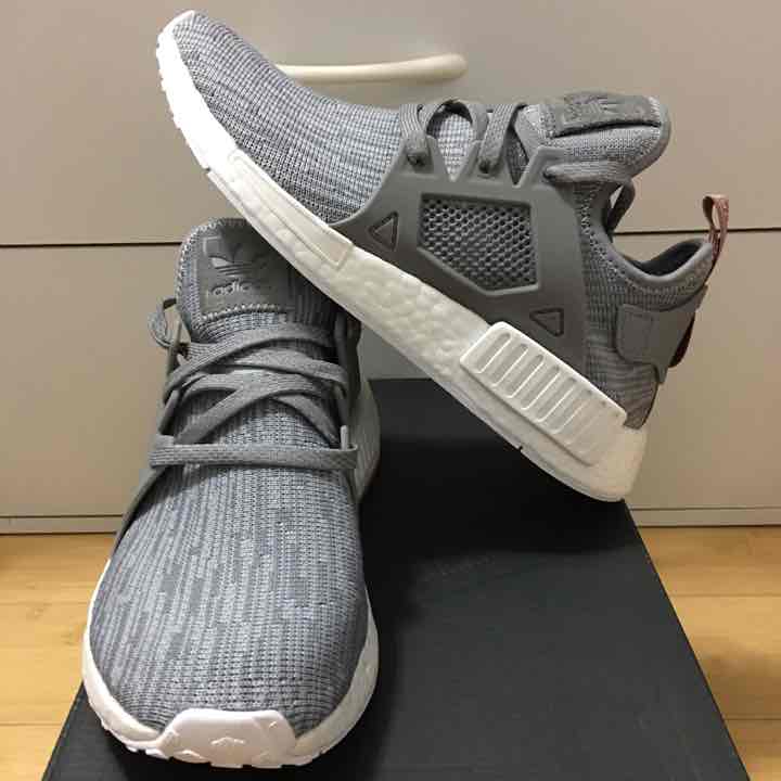 NMD XR1 PK Solid Grey Pink Salmon W6.5US