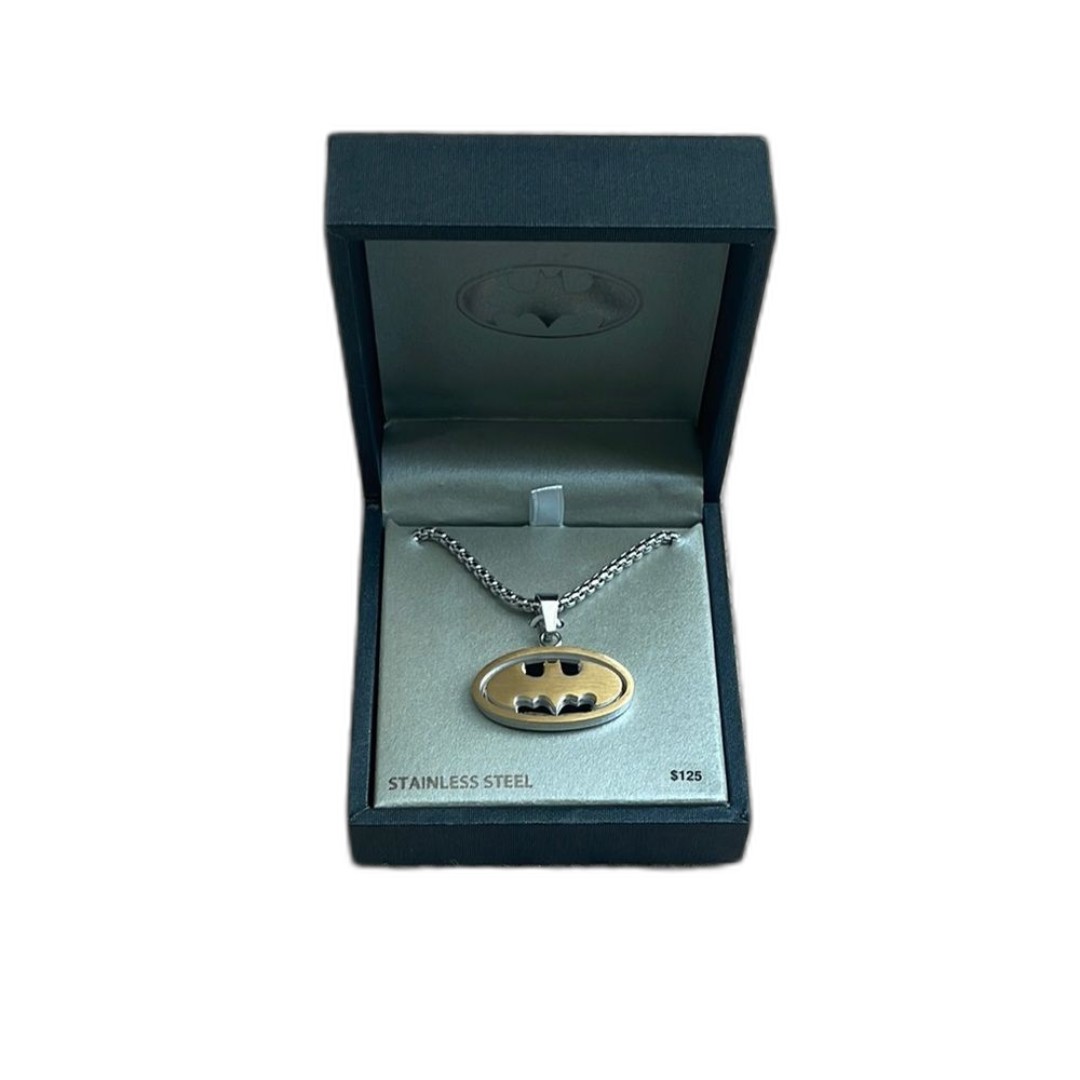 Batman Logo Pendant Necklace