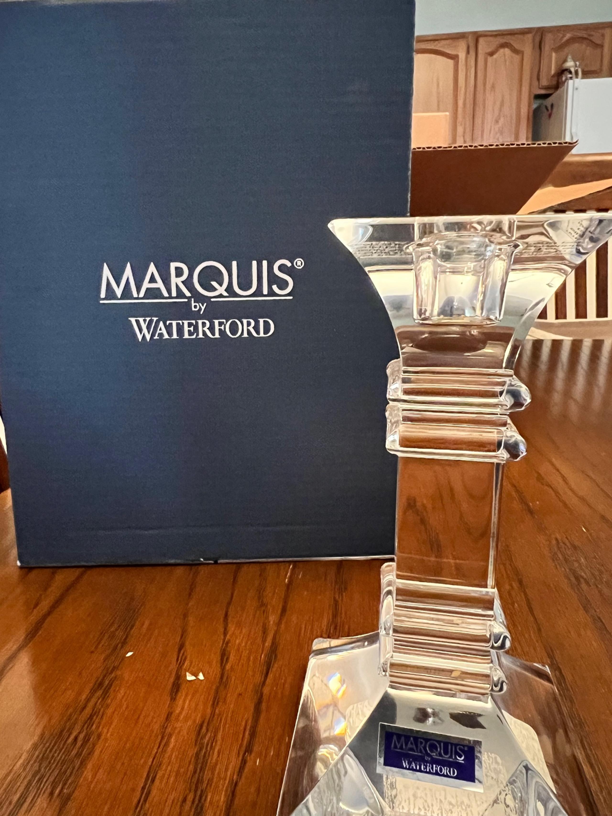 Waterford candlestick holders