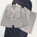 【Extremely Rare 2XL Size】23区 Skirt Suit, Glossy Finish, Stretch, Single, 1B
